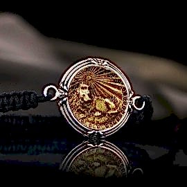 925 Ayar Gümüş Aslan Burcu Bileklik