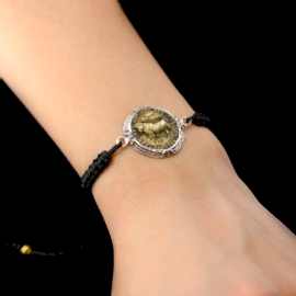 925 Ayar Gümüş Boğa Burcu Bileklik