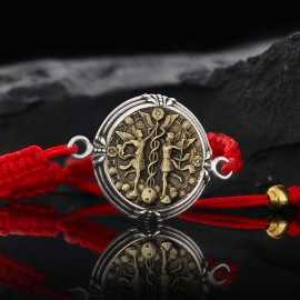 925 Ayar Gümüş İkizler Burcu Bileklik