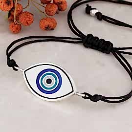 925 Ayar Gümüş Nazar Boncuğu Bileklik