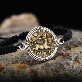 925 Ayar Gümüş Yay Burcu Bileklik