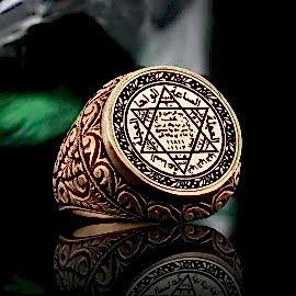 925 Ayar Hz. Süleyman Gümüş Yüzük