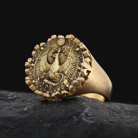 Akrep Burcu 925 Ayar Gümüş Yüzük