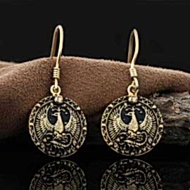 Akrep Burcu Küpe Gümüş 925 Ayar