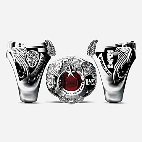 Ali Gaffar Okkan Pmyo Yüzüğü Diyarbakır 13.Dönem