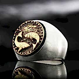 Balık Burcu Yüzük