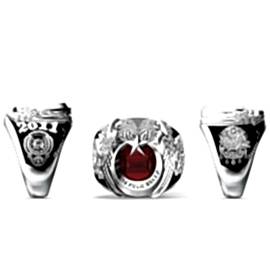 Bursa Polis Koleji Yüzüğü 2011 Osmanlı Devlet Armalı