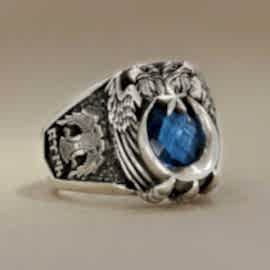 Çift Başlı Kartal Erkek Yüzüğü