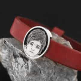 Çocuk Resimli Oval Bileklik