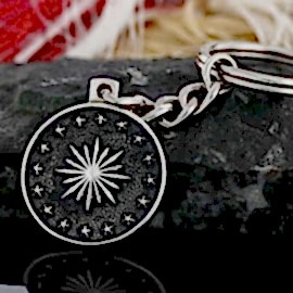 Cumhurbaşkanlığı Forsu Gümüş Anahtarlık