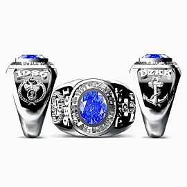 Deniz Astsubay Mezun Yüzüğü 1986