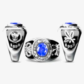 Deniz Astsubay Sınıf Okulu Yüzüğü 1890-1997