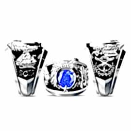 Deniz Kuvvetleri Yüzüğü 2017 TSK Logolu