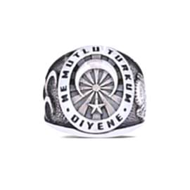 Devlet Armali Osmanli Yüzüğü Ne Mutlu Turkum Diyene