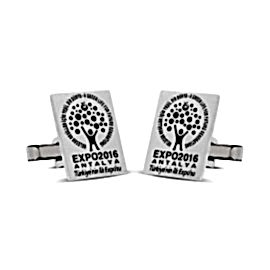 EXPO 2016 Logolu Erkek Kol Düğmesi