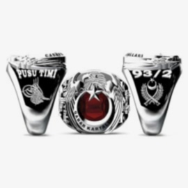 Gabar Kartallı Pusu Timi Yüzüğü 93-2