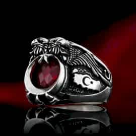 Göktürk Kurt & Türkiye Haritalı Yüzük