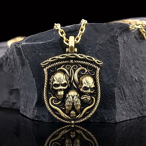 Görmedim Duymadım Bilmiyorum Kolyesi