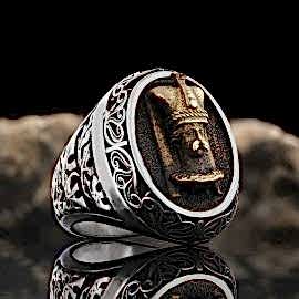 Gümüş Erkek Yeniçeri Yüzüğü