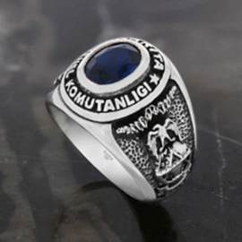 Harita Genel Komutanlığı Yüzüğü 2010 - 6.Dönem, Taşlı KKK Yüzük