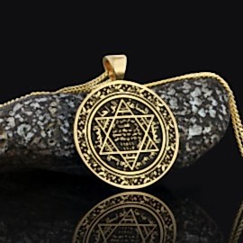 Özel Tasarım Mührü Süleyman Kolye