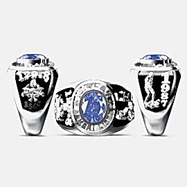 Işıklar Askeri Lisesi Yüzüğü 1987 - 120-8