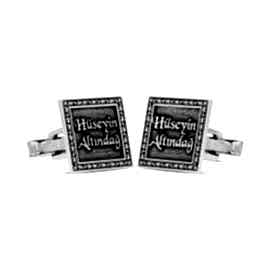 İsim Yazılan Kol Düğmesi