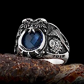 Jandarma Asayiş Devlet Arması Yüzüğü