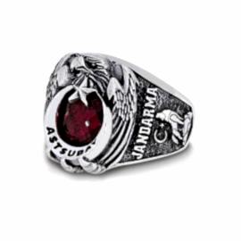 Gümüş Jandarma Astsubay Yüzüğü 2017