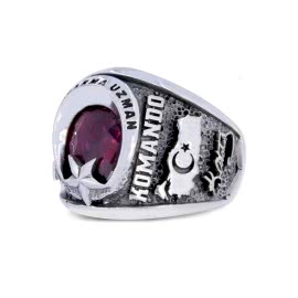 Jandarma Uzman Komando Yüzüğü 2019 Türkiye Haritalı