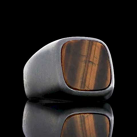 Kaplan Gözü Erkek Gümüş Yüzüğü, Kaplan Gözü Yüzük: Cesaret ve Enerjiyle Tanışın