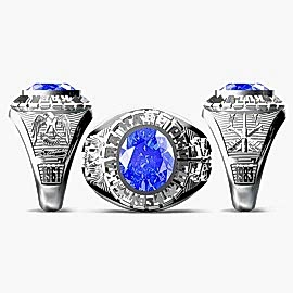 Kara Harp Okulu Yüzüğü 1834