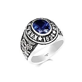 Taşlı Kara Harp Okulu Yüzüğü 1995, Harp Okulu Yüzüğü, Kara Harp Okulu 1995 Anı Yüzüğü, KHO Atatürk Kocatepe Yüzük