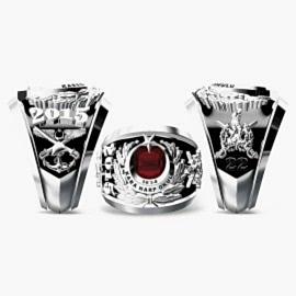 Taşlı Ay Yıldız KHO Yüzük, Kara Harp Okulu Yüzüğü 2015 - 22. Dönem, Kara Kuvvetleri Harp Okulu Yüzüğü, Harp Okulu 2015 Anı Yüzüğü