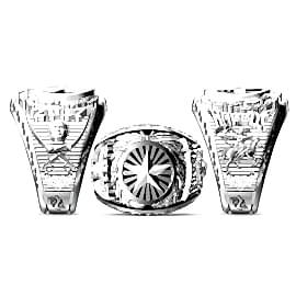 Kara Harp Okulu 2017 Yüzüğü, KHO 2017 Mezuniyet Yüzüğü, Harbiye Askeri Süvari Sembollü Yüzük, Harp Okulu Anı Yüzüğü