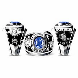 Taşlı Kara Harp Okulu 2006-157 Yüzüğü, Osmanlı Tuğralı Harp Okulu Yüzüğü, Harbiye Anı Yüzüğü, KHO Logolu Yüzük