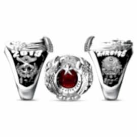 Kara Harp Okulu 2013-164 Yüzüğü, KHO TSK Amblemli Yüzük, Osmanlı Devlet Armalı Harp Okulu Yüzüğü, Harbiye Anı Yüzüğü