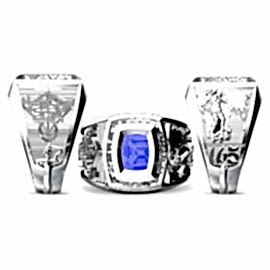 Kare Taşlı KHO Yüzük, Kara Harp Okulu Yüzüğü 2014 - 165, Atatürk Kocatepe Sembolü Harbiye Anı Yüzüğü, Harp Okulu Yüzüğü