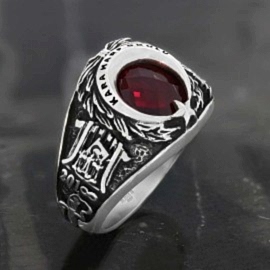 Harbiye Şehitler Anıtı KHO Yüzüğü, Kara Harp Okulu 2018 Yüzüğü, Harbiye Sakarya Anı Yüzüğü, Harp Okulu Yüzüğü