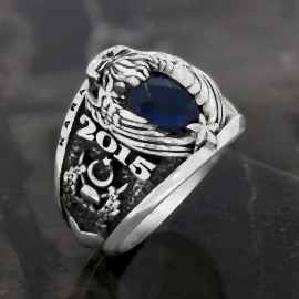 Kara Kuvvetleri Yüzüğü 2015-11. Dönem, Kara Harp Okulu Yüzük, KKK Piyade Yüzük, Kartallı Taşlı KHO Yüzük