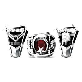 Kara Kuvvetleri Yüzüğü İstihkam 2016 - 27.Dönem, Ay Yıldız Taşlı Yüzük