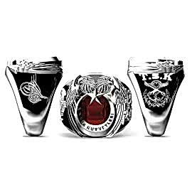 Kara Kuvvetleri Yüzüğü T.S.K. Genel Kurmay Logolu