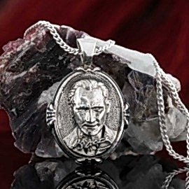 Kemal Atatürk Gümüş Kolye