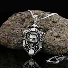 Kılıç Kalkan Kolye