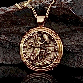 Kova Burcu Kolye Gümüş