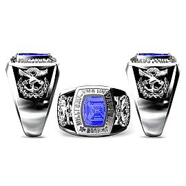 Milli Savunma Üniversitesi TSK Logolu Yüzüğü 2017, MSÜ Türk Silahlı Kuvvetleri Yüzük