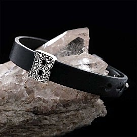 Motifli Özel Tasarım Alfabe B Harfi Bileklik