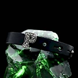 Motifli P Harfi Bileklik