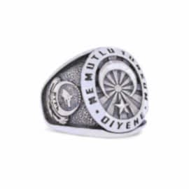 Ne Mutlu Türküm Diyene Yüzüğü Devlet Armalı