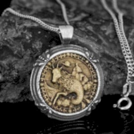 Oğlak Burcu Kolye Gümüş